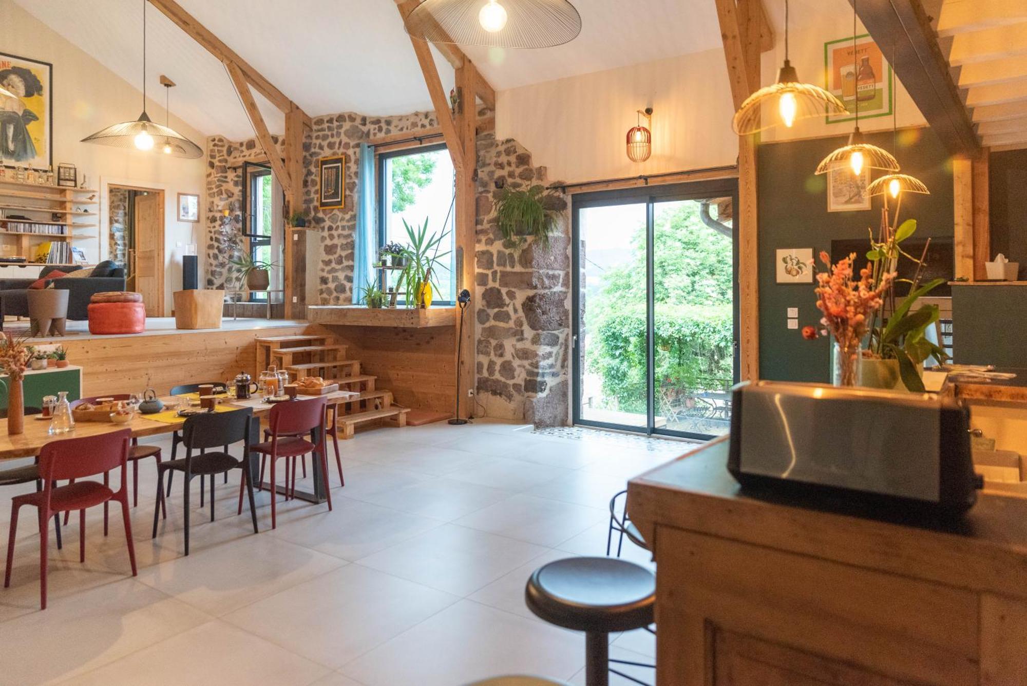 Bed and Breakfast Les Balcons De La Terrasse Arsac-en-Velay Esterno foto